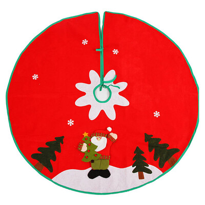 Lovely Non-woven Christmas Tree Skirts Santa Claus Snowman Tree Skirts Christmas Tree Ornaments Christmas Decoration Supplies
Lovely Non-woven Christmas Tree Skirts Santa Claus Snowman Tree Skirts Christmas Tree Ornaments Christmas Decoration Supplies