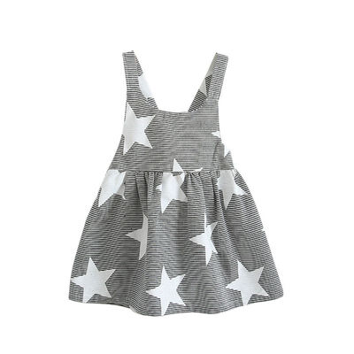2018 New Style Summer Baby Kids Girls Sleeveless Beach Star Stripe Dress Baby Girls Cute Fashion Dresses
2018 New Style Summer Baby Kids Girls Sleeveless Beach Star Stripe Dress Baby Girls Cute Fashion Dresses
