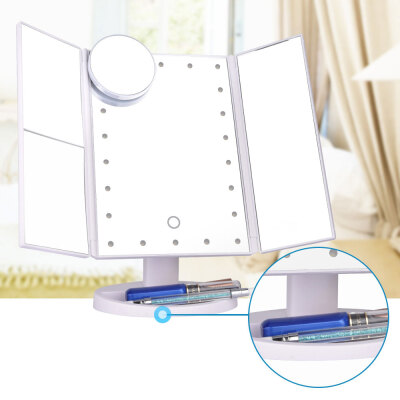 2x3x10x Magnification 22 LED Lighted Makeup Mirror 180° Adjustable Stand for Countertop Bathroom Cosmetic Makeup
2x3x10x Magnification 22 LED Lighted Makeup Mirror 180° Adjustable Stand for Countertop Bathroom Cosmetic Makeup