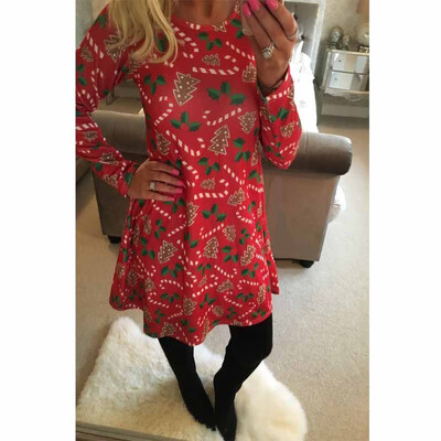 New Womens Ladies Kids Santa Reindeer Wall Snowflake Christmas Xmas Swing Dress
New Womens Ladies Kids Santa Reindeer Wall Snowflake Christmas Xmas Swing Dress