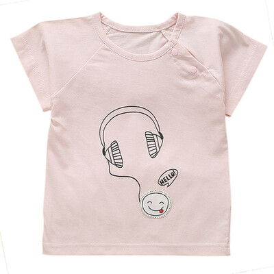 Baby boy girl summer bamboo shirt fiber short-sleeved T-shirt new childrens printing patch T-shirt
Baby boy girl summer bamboo shirt fiber short-sleeved T-shirt new childrens printing patch T-shirt