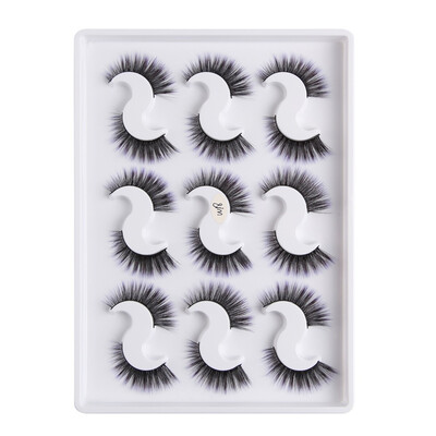Gobestart 9 Pairs Of 3D Mink With Color Soft Long Curly And Warped Many Layer Eyelashes
Gobestart 9 Pairs Of 3D Mink With Color Soft Long Curly And Warped Many Layer Eyelashes
