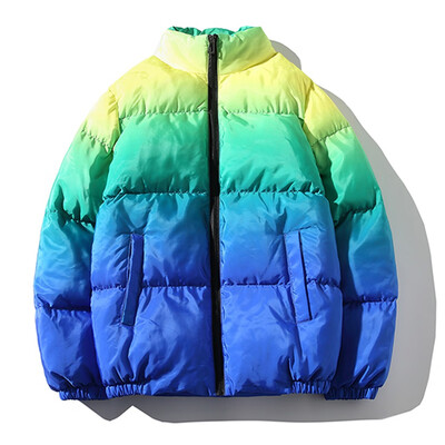 Toponeto Mens Winter Fashion Tie Dyeing Zipper Patchwork Thickened Cotton Padded Coat
Toponeto Mens Winter Fashion Tie Dyeing Zipper Patchwork Thickened Cotton Padded Coat