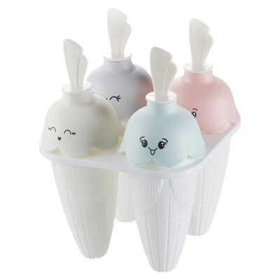 Homemade Creative 4 Holes Cartoon Corn Ice Mold Popsicle Bar Ice Lolly Moulds Freezer Ice Cream Bar Molds Maker
Homemade Creative 4 Holes Cartoon Corn Ice Mold Popsicle Bar Ice Lolly Moulds Freezer Ice Cream Bar Molds Maker