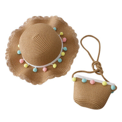 Newborn Photography Props Straw kids Baby Hat Floral Baby Beach Cap Summer Baby Girl Hat Sun Visor Caps With Bag
Newborn Photography Props Straw kids Baby Hat Floral Baby Beach Cap Summer Baby Girl Hat Sun Visor Caps With Bag