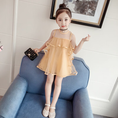 2-7Y Children Summer Girls Clothes Cotton Fashion Cute Lace Stitching Bottoming Sleeveless Sweet Princess Dress
2-7Y Children Summer Girls Clothes Cotton Fashion Cute Lace Stitching Bottoming Sleeveless Sweet Princess Dress