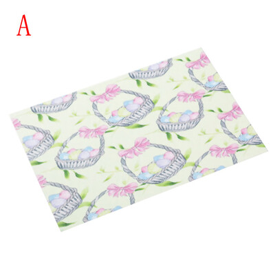 Toponeto Easter Funny Bunny Bottom&Colorful Eggs Placemats Holiday Non Slip Heat-Resistant
Toponeto Easter Funny Bunny Bottom&Colorful Eggs Placemats Holiday Non Slip Heat-Resistant