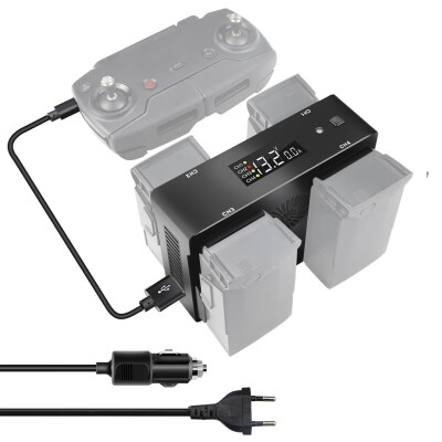 Siaonvr 4-in-1 Intelligent Battery Charging Hub Display Smart Charger for DJI Mavic AIR
Siaonvr 4-in-1 Intelligent Battery Charging Hub Display Smart Charger for DJI Mavic AIR