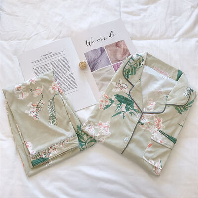2 PC Women Sleepwear Nightgown Set Ladies Pajamas Female Japanese Cartoon Turn-down Neck Plus Size Women Sleepwear Wholesale W1
2 PC Women Sleepwear Nightgown Set Ladies Pajamas Female Japanese Cartoon Turn-down Neck Plus Size Women Sleepwear Wholesale W1
