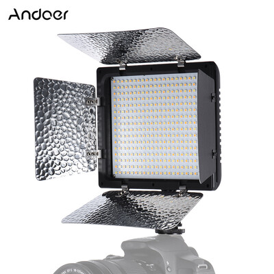 Andoer W368-Ⅱ Dual Color Temperature LED Video Light 3200K-6000K Adjustable Brightness Photography Light 368 LED Continuous Light
Andoer W368-Ⅱ Dual Color Temperature LED Video Light 3200K-6000K Adjustable Brightness Photography Light 368 LED Continuous Light