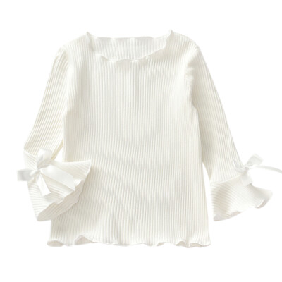 Autumn Baby Girl Cute Long Flare Sleeve T-Shirts Kids Bowknot Design Tops Shirts Casual Blouse
Autumn Baby Girl Cute Long Flare Sleeve T-Shirts Kids Bowknot Design Tops Shirts Casual Blouse
