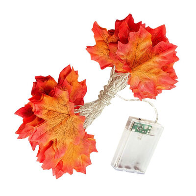 Fall Maple Leaf Lamp Outdoor LED Garland Garden Decoration Lights Christmas Party Waterproof String Lights
Fall Maple Leaf Lamp Outdoor LED Garland Garden Decoration Lights Christmas Party Waterproof String Lights