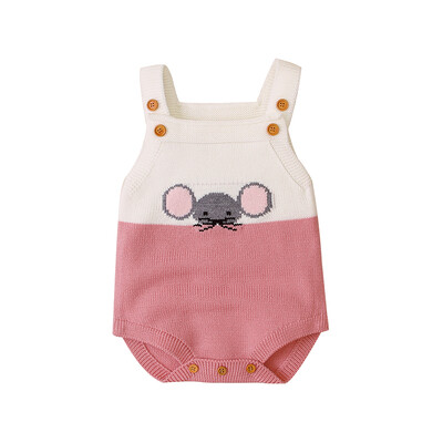 Knit Rompers Childrens Winter Baby Girls Sleevless Rompers 2019 Cute Mouse Outfit Clothes Toddler Newborn One-pieces Jumpsuit
Knit Rompers Childrens Winter Baby Girls Sleevless Rompers 2019 Cute Mouse Outfit Clothes Toddler Newborn One-pieces Jumpsuit