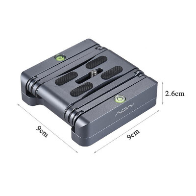 ADAI Z-Shaped Flex Tilt Tripod Head Aluminum Alloy Folding Z Tilt Head 360° Rotary Quick Release Plate Stand Mount Spirit Level fo
ADAI Z-Shaped Flex Tilt Tripod Head Aluminum Alloy Folding Z Tilt Head 360° Rotary Quick Release Plate Stand Mount Spirit Level fo