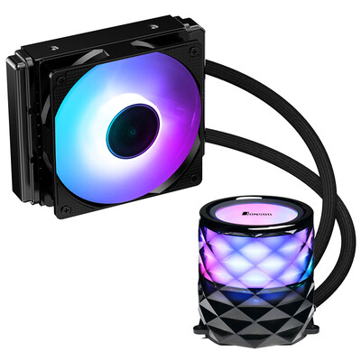 Qiao Sibo JONSBO TW3-120 color version integrated CPU water cooling radiator diamond cutting shape colorful streamer cold head PWM temperature control with silicone grease multi-platform
Qiao Sibo JONSBO TW3-120 color version integrated CPU water cooling radiator diamond cutting shape colorful streamer cold head PWM temperature control with silicone grease multi-platform