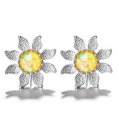 Creative Sun Flower Sunflower Natural Stud Earrings Cat Eye Earrings Fashion Girls Pearl Stud Earrings
Creative Sun Flower Sunflower Natural Stud Earrings Cat Eye Earrings Fashion Girls Pearl Stud Earrings