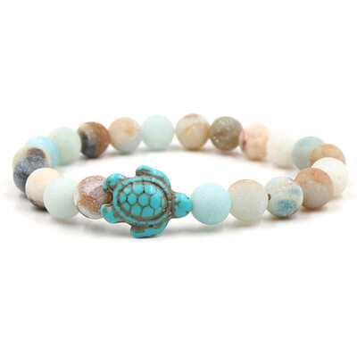 Green Turquoise Turtle Volcanic Stone White Pine Variety Natural Stone Elastic Bracelet Unisex Pair Bracelet Hot Gift
Green Turquoise Turtle Volcanic Stone White Pine Variety Natural Stone Elastic Bracelet Unisex Pair Bracelet Hot Gift