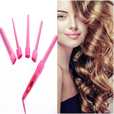 Gobestart 5 in 1 Electric Ceramic Curling Iron Wand Hair Curler Roller Waver Maker Tools
Gobestart 5 in 1 Electric Ceramic Curling Iron Wand Hair Curler Roller Waver Maker Tools