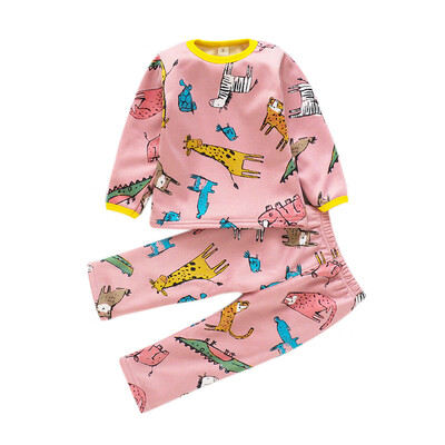 Autumn Pijama Kids For Boys Girl Thicken Cartoon Print Sleepwear Set Long Sleeve BlousePants Pajamas 3Colors Night Suit For Boy
Autumn Pijama Kids For Boys Girl Thicken Cartoon Print Sleepwear Set Long Sleeve BlousePants Pajamas 3Colors Night Suit For Boy