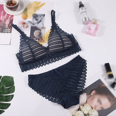 1 Set Sexy Lace Triangle Cup Bra Sets For Women Thin Cotton Breathable Comfortable Underwear Solid Color Lingerie Set
1 Set Sexy Lace Triangle Cup Bra Sets For Women Thin Cotton Breathable Comfortable Underwear Solid Color Lingerie Set