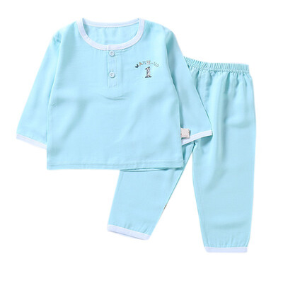 Baby Sleepwear Set Toddler Baby Boys Girls Cotton Long Sleeve Blouse TopsTrousers Sleepwear Pajamas Set Children Clothes
Baby Sleepwear Set Toddler Baby Boys Girls Cotton Long Sleeve Blouse TopsTrousers Sleepwear Pajamas Set Children Clothes