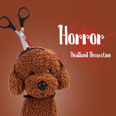 Pet Dog Headband Accessories Axe Saw Scissor Horror Props Pet Halloween Costumes Cosplay Clothes Decoration Horrible Costume for D
Pet Dog Headband Accessories Axe Saw Scissor Horror Props Pet Halloween Costumes Cosplay Clothes Decoration Horrible Costume for D