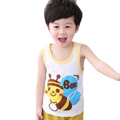 Fashion Summer Baby Boys Girls Vest Casual Cartoon Sleeveless Children T-shirts Tops 2019 New Baby Boys Girls Clothes
Fashion Summer Baby Boys Girls Vest Casual Cartoon Sleeveless Children T-shirts Tops 2019 New Baby Boys Girls Clothes
