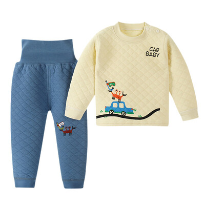Kids Boys Girls Thermal Underwear Set Girls Pajamas Cute Cartoon Printed T-shirt Tops Pants For Toddler Kid
Kids Boys Girls Thermal Underwear Set Girls Pajamas Cute Cartoon Printed T-shirt Tops Pants For Toddler Kid