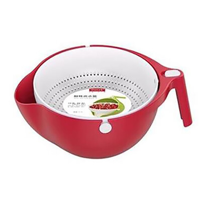 Toponeto Double Drain Basket Bowl Washing Kitchen Strainer Noodle Vegetable Fruit Storage
Toponeto Double Drain Basket Bowl Washing Kitchen Strainer Noodle Vegetable Fruit Storage