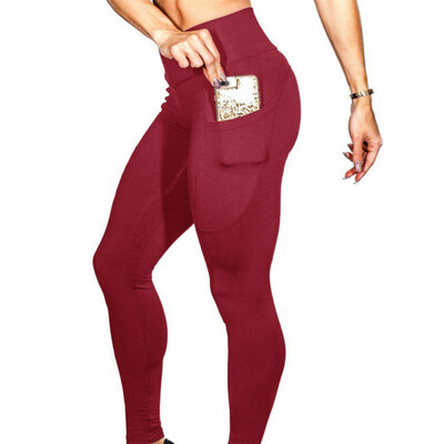 High Waist Pocket Sports Women Solid Push Up Yoga Pants Elastic Fitness Gym Leggings Female Training Energy Pants
High Waist Pocket Sports Women Solid Push Up Yoga Pants Elastic Fitness Gym Leggings Female Training Energy Pants
