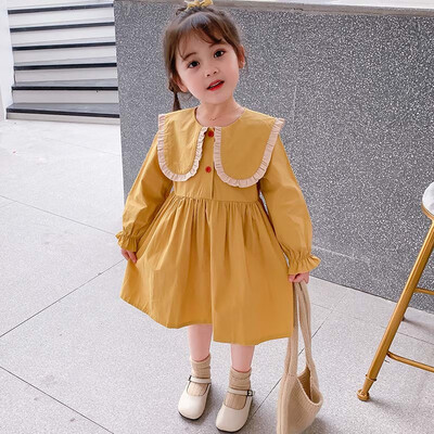 Autumn Casual Toddler Kids Girls Solid Print Long Sleeve Dress Baby Toddler Pageant Dresses
Autumn Casual Toddler Kids Girls Solid Print Long Sleeve Dress Baby Toddler Pageant Dresses
