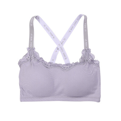 Women Crop Tops Sexy Lace Bra Camisole Camis Solid Colors Underwear Letters Print Strappy Padded Bra Tops Cotton Vest Tank Top
Women Crop Tops Sexy Lace Bra Camisole Camis Solid Colors Underwear Letters Print Strappy Padded Bra Tops Cotton Vest Tank Top