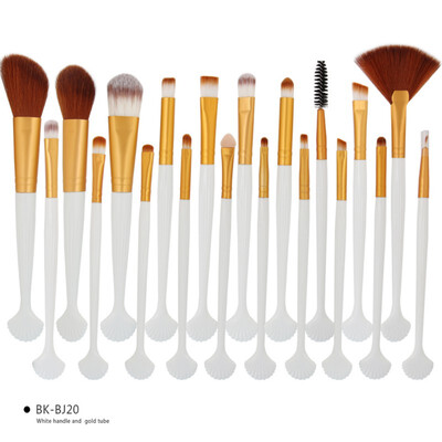 Professional Shell Makeup Brushes Set 20 Pieces Plastic Handle Nylon Shell Brush Concealer Eyeshadow Blush Face Cosmetics Kit
Professional Shell Makeup Brushes Set 20 Pieces Plastic Handle Nylon Shell Brush Concealer Eyeshadow Blush Face Cosmetics Kit
