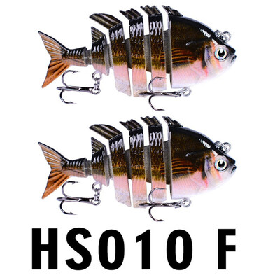 2PCS Swimbait Lure Hook Artificial Fishing Tackles Artificial Hard Baits
2PCS Swimbait Lure Hook Artificial Fishing Tackles Artificial Hard Baits