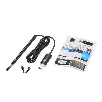Durable 2 in 1 Endoscope USB Interface Ear Cleaning Visual Earpick with Mini Camera Ears Spoon Tool With 6 Adjustable LEDs for And
Durable 2 in 1 Endoscope USB Interface Ear Cleaning Visual Earpick with Mini Camera Ears Spoon Tool With 6 Adjustable LEDs for And