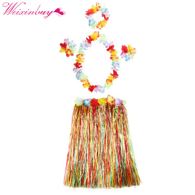 5PCS Halloween Christmas Color Baby Girl Dresses Hula Performance Costume Hawaii Childrens Grass Skirt
5PCS Halloween Christmas Color Baby Girl Dresses Hula Performance Costume Hawaii Childrens Grass Skirt