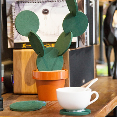 1 Set Combination Type Coaster Tableware Mats Cactus DIY Nonslip Heat Insulation Mat For Drink Holder Coffee
1 Set Combination Type Coaster Tableware Mats Cactus DIY Nonslip Heat Insulation Mat For Drink Holder Coffee