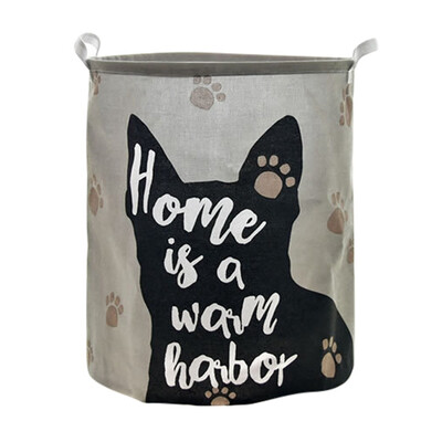 Waterproof Cartoon Dirty Clothes Storage Basket Dog Claw Pattern Storage Baskets Home Decoration Barrel Boy Toy Organizer Bucket
Waterproof Cartoon Dirty Clothes Storage Basket Dog Claw Pattern Storage Baskets Home Decoration Barrel Boy Toy Organizer Bucket