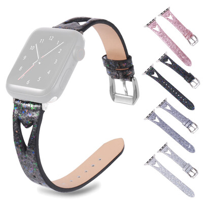 〖Follure〗Bling Glitter Leather Wrist Replacement Strap Watch Band For Apple iwatch 40mm
〖Follure〗Bling Glitter Leather Wrist Replacement Strap Watch Band For Apple iwatch 40mm
