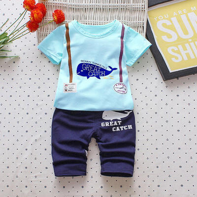 Baby Sets Cartoon Pattern short Sleeve Suit Kids Boys Clothing Children Costume
Baby Sets Cartoon Pattern short Sleeve Suit Kids Boys Clothing Children Costume