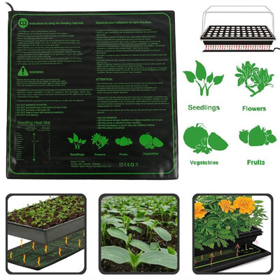 45W Waterproof Waterproof Seedling Heat Mat Seed Starting Germination Garden Supplies
45W Waterproof Waterproof Seedling Heat Mat Seed Starting Germination Garden Supplies