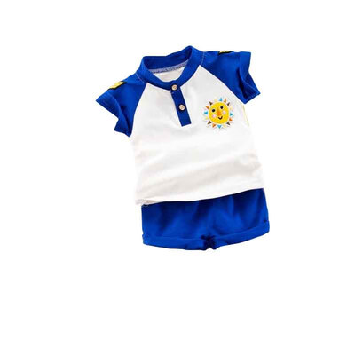 2PCSSET Summer Baby Boys Casual Epaulette Short Sleeve Cotton Shirt Tops O-neck Blouse T-shirtShorts Set Outfits Sets
2PCSSET Summer Baby Boys Casual Epaulette Short Sleeve Cotton Shirt Tops O-neck Blouse T-shirtShorts Set Outfits Sets