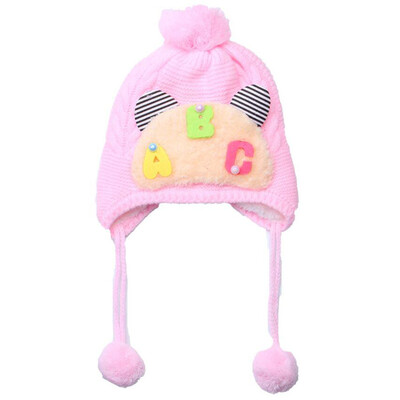 Autumn Winter Infant Baby Boy Girl Cotton Hat Cute Letter Pattern With Ear Design Plus Velvet Cashmere Earmuffs Warm Knitted Hat
Autumn Winter Infant Baby Boy Girl Cotton Hat Cute Letter Pattern With Ear Design Plus Velvet Cashmere Earmuffs Warm Knitted Hat