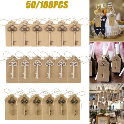 50100 Pcs Bottle Opener Wedding Souvenirs Beer Opener Keychain with Paperboard Tag Card Party Supplies
50100 Pcs Bottle Opener Wedding Souvenirs Beer Opener Keychain with Paperboard Tag Card Party Supplies