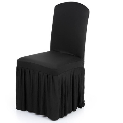 Pleated Solid Color Ruffled Stretchable Removable Washable Home Dining Chair Cover Spandex Seats Slipcover for Wedding Party Hotel
Pleated Solid Color Ruffled Stretchable Removable Washable Home Dining Chair Cover Spandex Seats Slipcover for Wedding Party Hotel