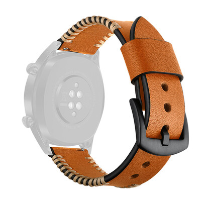 〖Follure〗Stitch Pattern Replacement Leather Watch Band Wrist Strap For Huawei Watch GT
〖Follure〗Stitch Pattern Replacement Leather Watch Band Wrist Strap For Huawei Watch GT