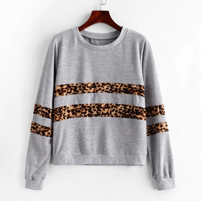 Tailored Women Fashion Leopard Patchwork Print Long Sleeve Hoodie Sweatshirt Top Blouse
Tailored Women Fashion Leopard Patchwork Print Long Sleeve Hoodie Sweatshirt Top Blouse