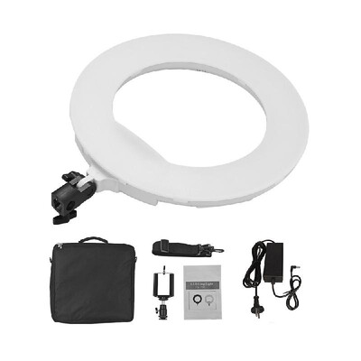 LED Ring Light 192 Pieces LEDs Anchor Live Light 3200K to 5500K Color Temperature 38W Power Ring Video Lamp for Makeup Camera Phon
LED Ring Light 192 Pieces LEDs Anchor Live Light 3200K to 5500K Color Temperature 38W Power Ring Video Lamp for Makeup Camera Phon