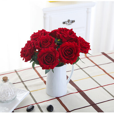 Gobestart 5 Pcs Artificial Silk Fake Flowers Rose Flower Wedding Bouquet Home Decor A
Gobestart 5 Pcs Artificial Silk Fake Flowers Rose Flower Wedding Bouquet Home Decor A