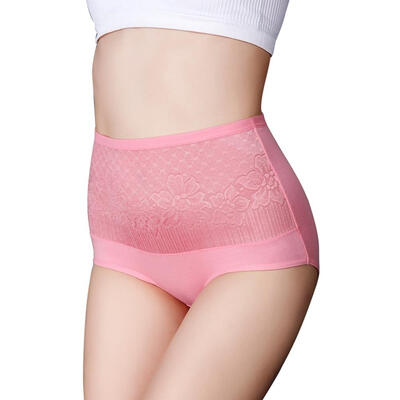 Comfortable High Rise Flower Pattern Women Briefs Fashion Simple Soft Cotton Blend Breathable Panties -XXL
Comfortable High Rise Flower Pattern Women Briefs Fashion Simple Soft Cotton Blend Breathable Panties -XXL